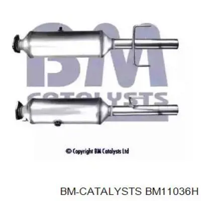 BM11036H BM Catalysts filtro hollín/partículas, sistema escape