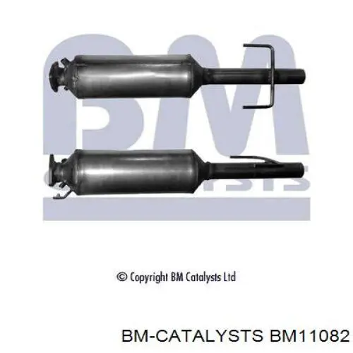 BM11082P BM Catalysts filtro hollín/partículas, sistema escape