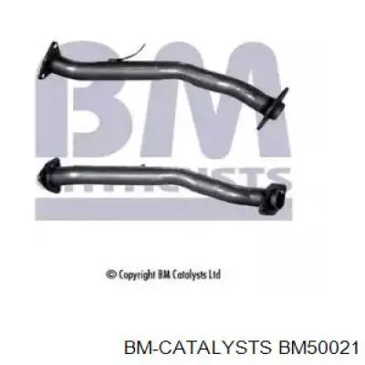 BM50021 BM Catalysts tubo de admisión del silenciador de escape delantero