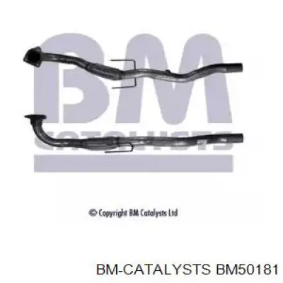 Comprar BM50181 BM Catalysts Silenciador central