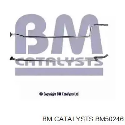Comprar BM50246 BM Catalysts Silenciador central
