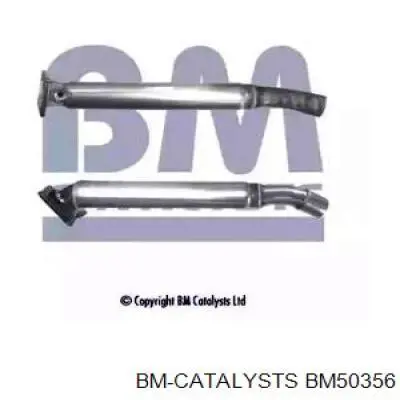 BM50356 BM Catalysts tubo de admisión del silenciador de escape delantero