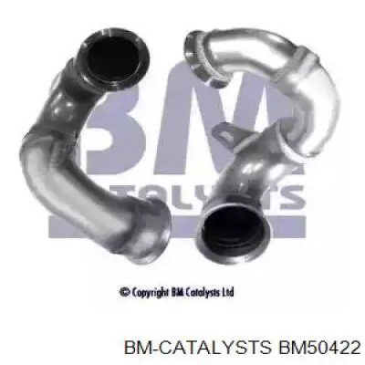 BM50422 BM Catalysts tubo de admisión del silenciador de escape delantero