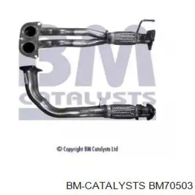 Tubo de escape delantero BM Catalysts BM70503 precio, desde 144,37 EUR