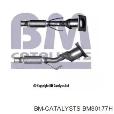 Silenciador de escape delantero  BM Catalysts BM80177H precio, desde 425,56 EUR
