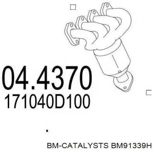 BM91339H BM Catalysts catalizador