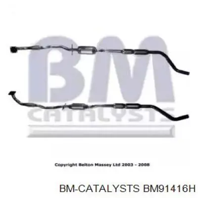 BM91416H BM Catalysts Catalizador de gasolina y diésel