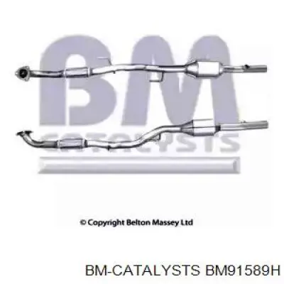 Comprar BM91589H BM Catalysts Silenciador delantero
