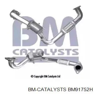 BM91752H BM Catalysts Catalizador de gasolina y diésel