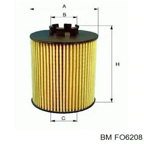 Filtro de aceite Opel Zafira P12