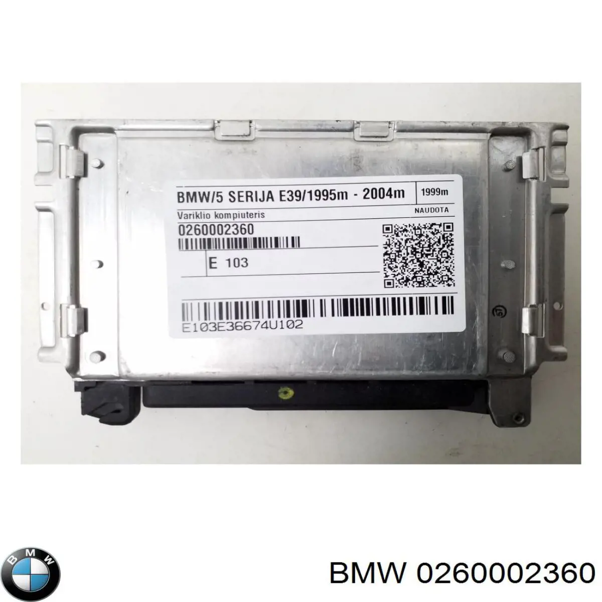 Comprar 0260002360 BMW 