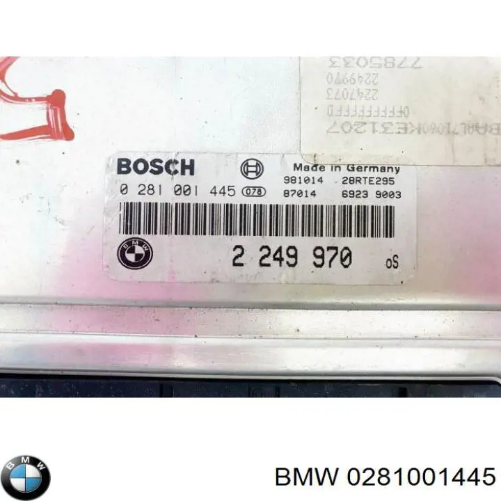 0281001445 BMW Centralina Del Motor