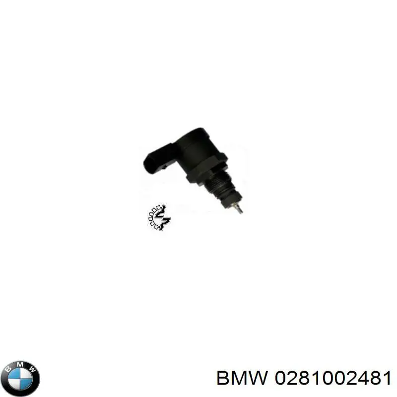 Regulador de presión de combustible, rampa de inyectores para BMW X3 (E83)