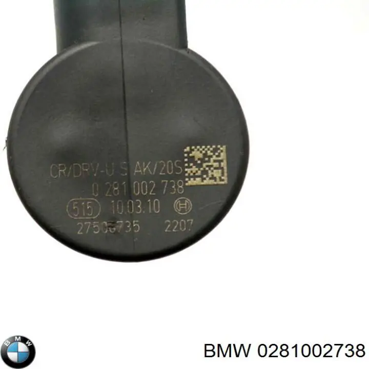 Comprar 0281002738 BMW Regulador de presión de combustible
