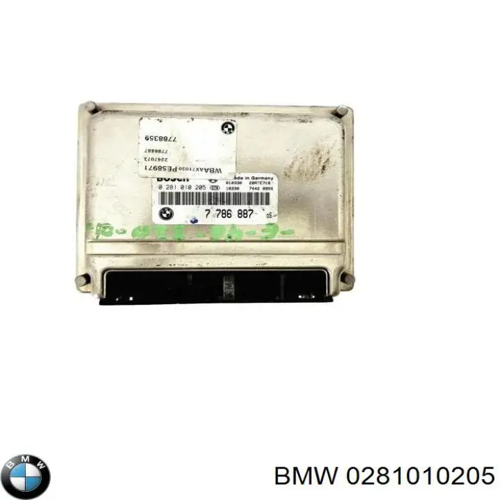0281010205 BMW Centralina Del Motor