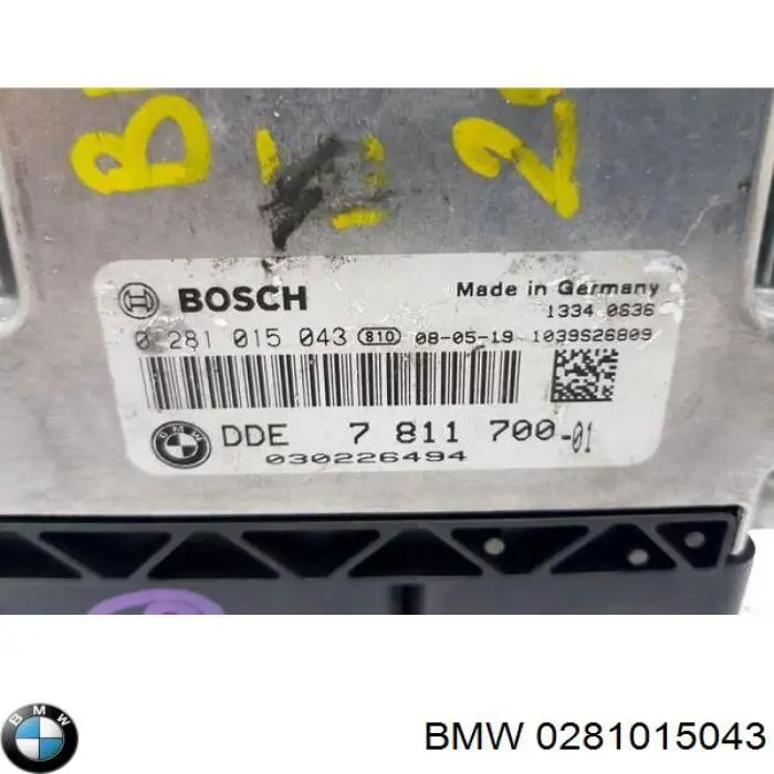 0281015043 BMW Centralina Del Motor