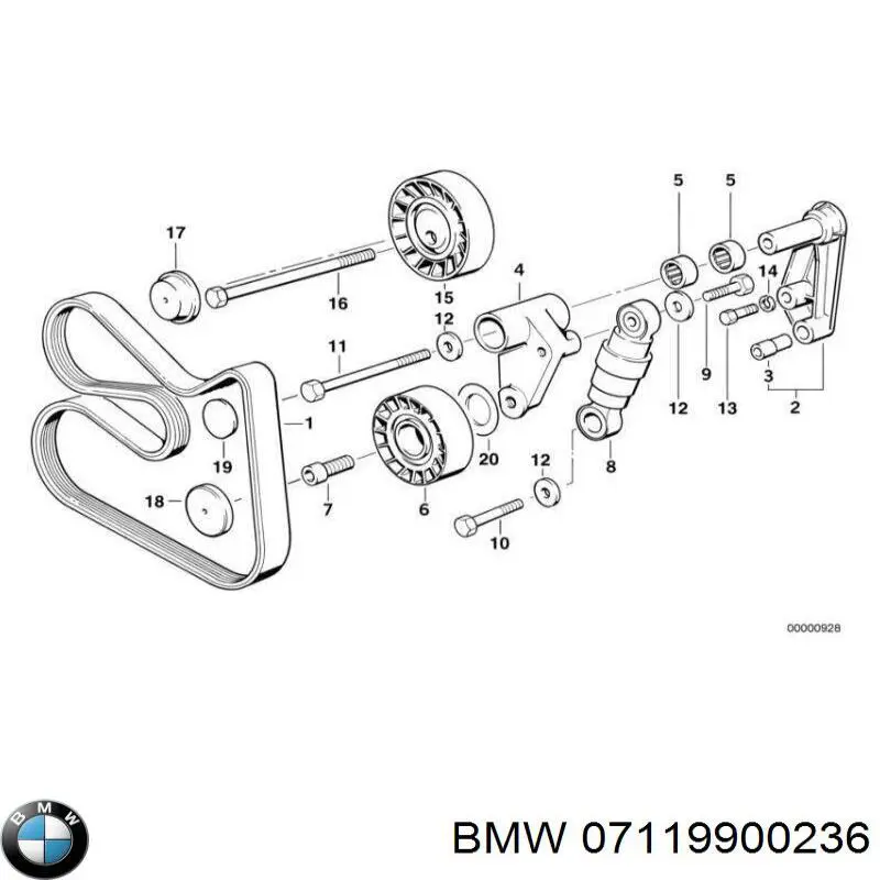 7119900236 BMW