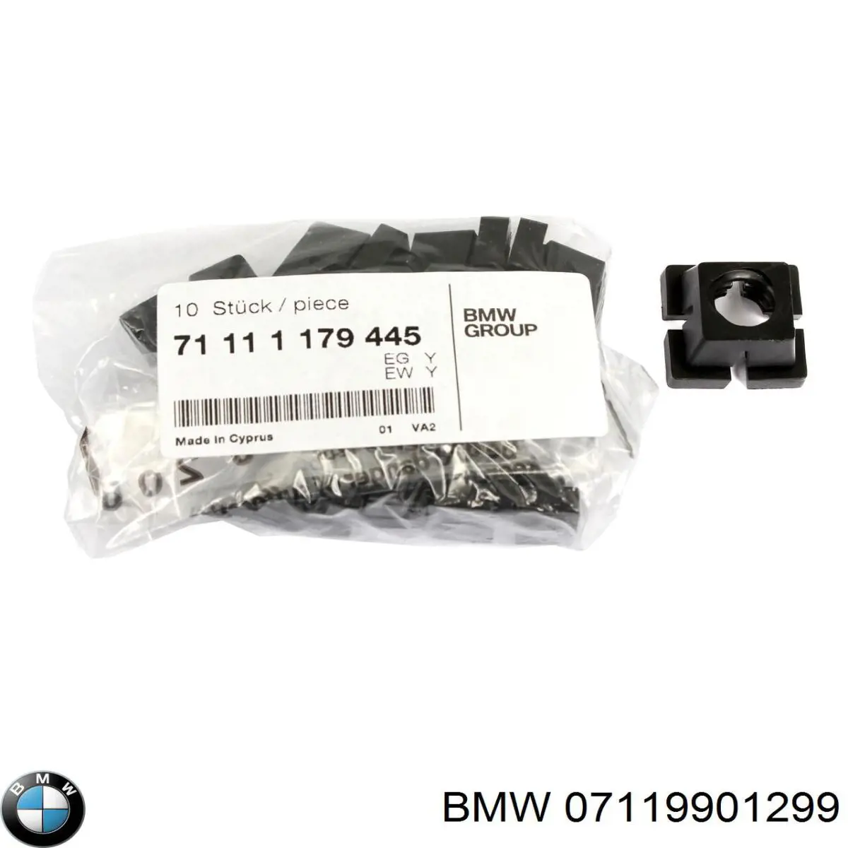 Comprar 07119901299 BMW Tornillo (tuerca) de sujeción