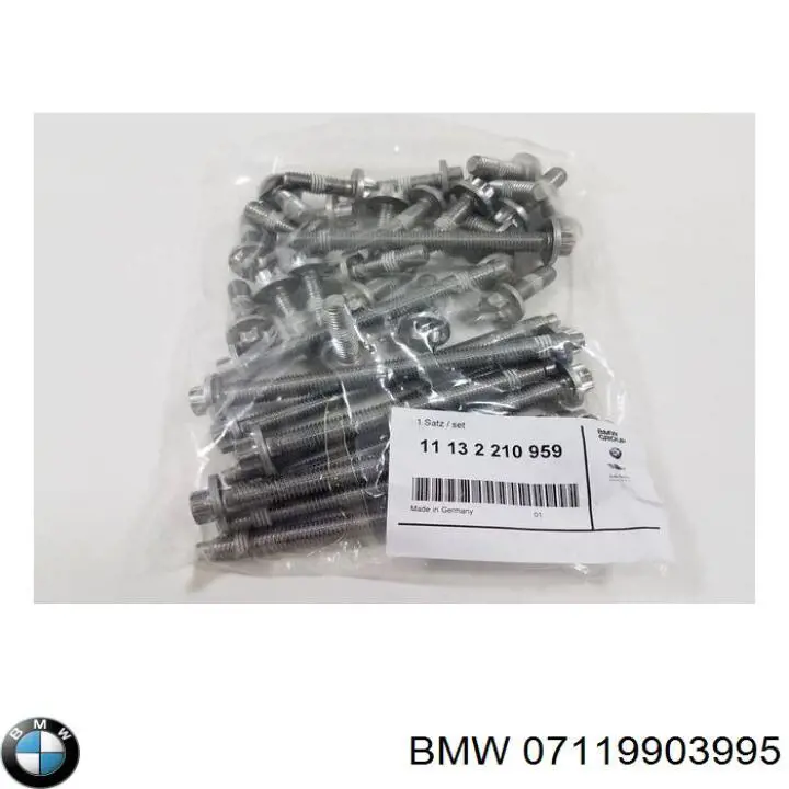 07119903995 BMW tornillo de culata