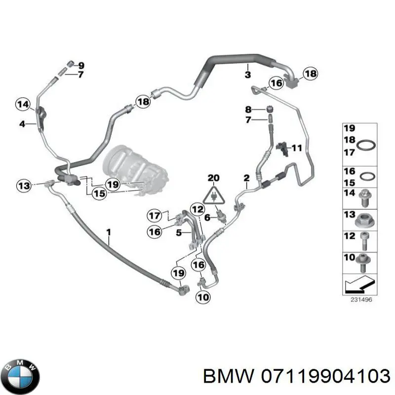  BMW 07119904103 precio, desde 14,61 EUR