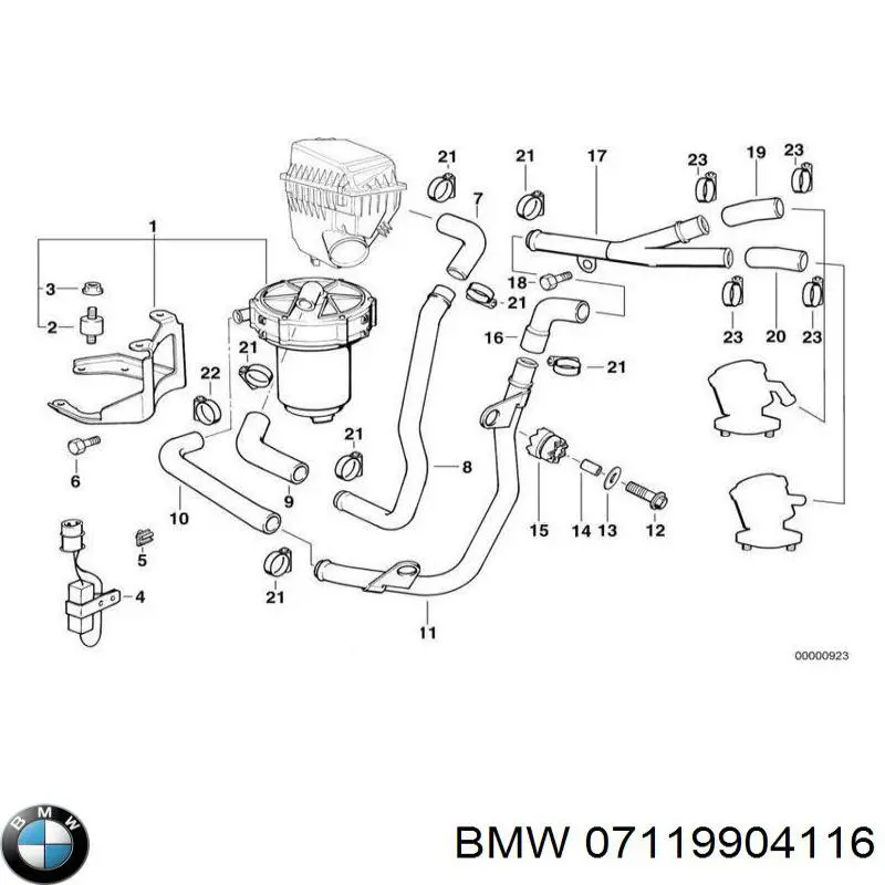 Juego tornillos culata BMW 07119904116 precio, desde 3,86 EUR