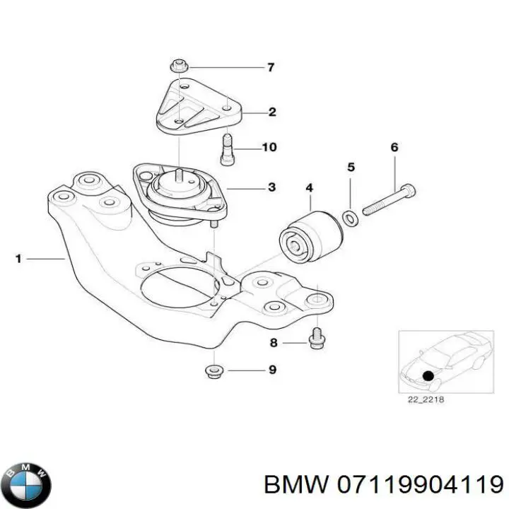 Comprar 07119904119 BMW Arandela superior del inyector