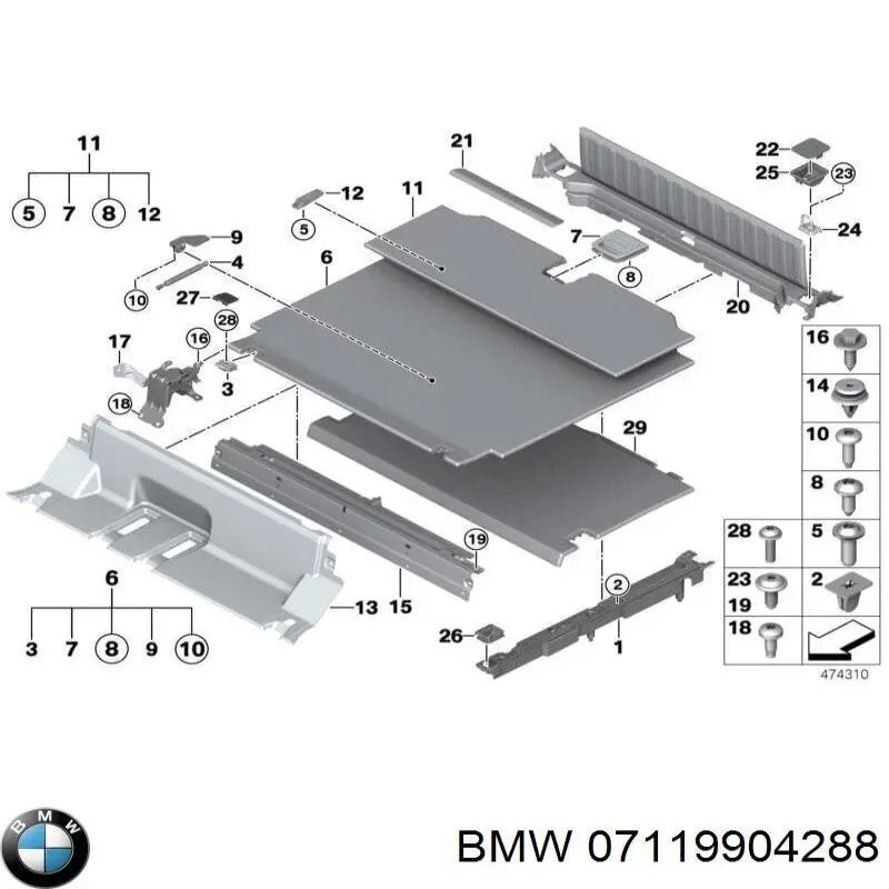 Comprar 07119904288 BMW 