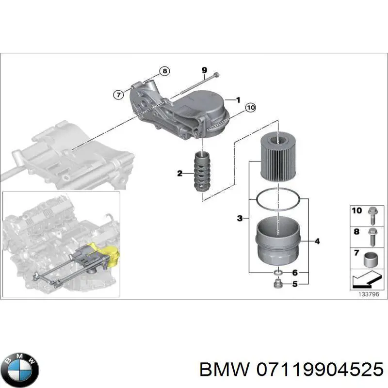  BMW 07119904525 precio, desde 3,09 EUR