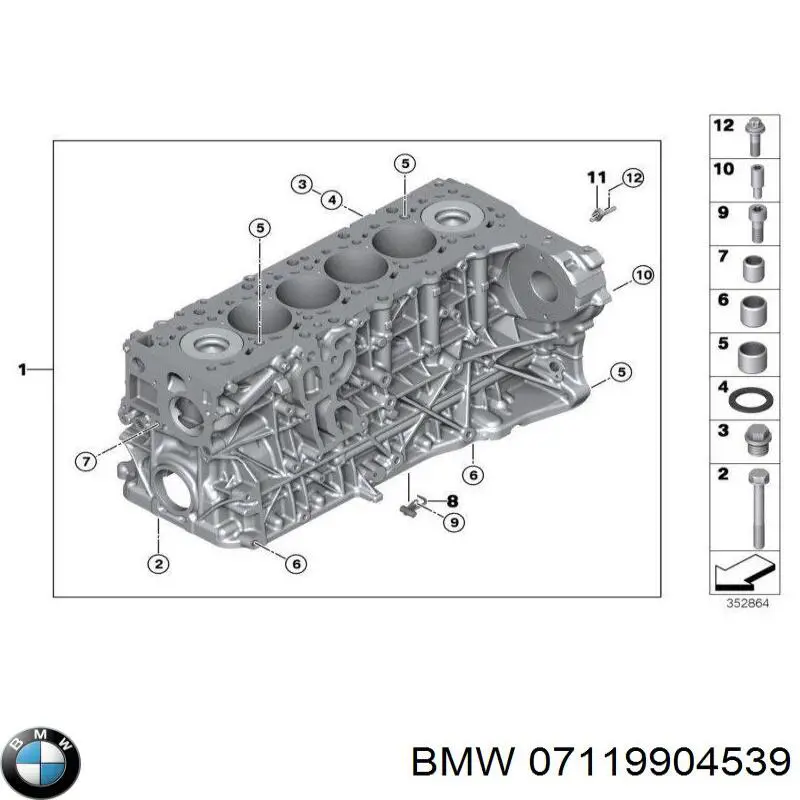 Tapón de llenado del eje trasero/delantero BMW 07119904539 precio, desde 3,99 EUR