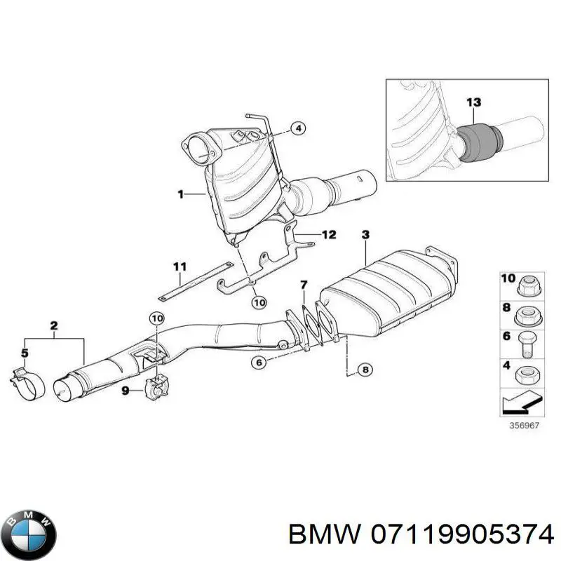  BMW 07119905374 precio, desde 2,03 EUR