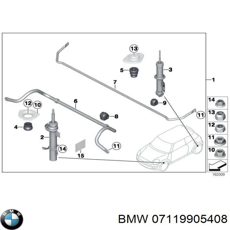 07119905408 BMW