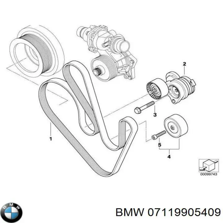 07119905409 BMW 