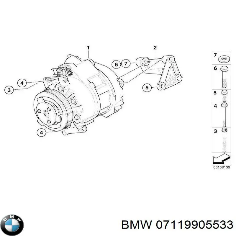 Comprar 07119905533 BMW 