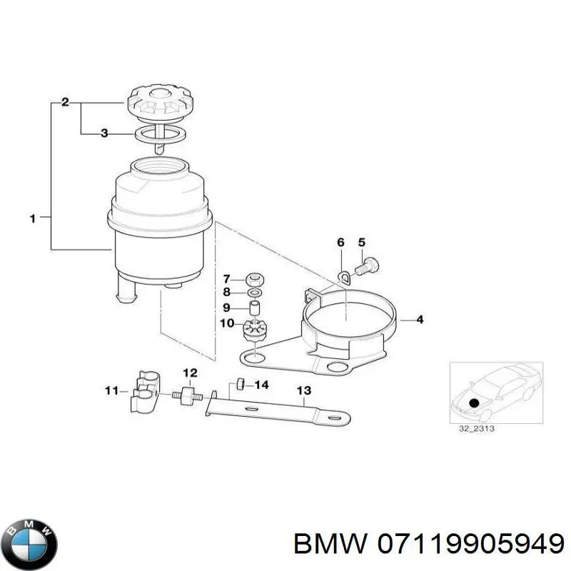  BMW 07119905949 precio, desde 1,13 EUR
