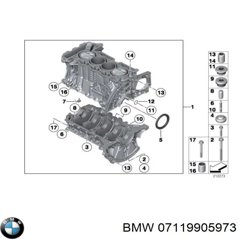  BMW 07119905973 precio, desde 4,82 EUR