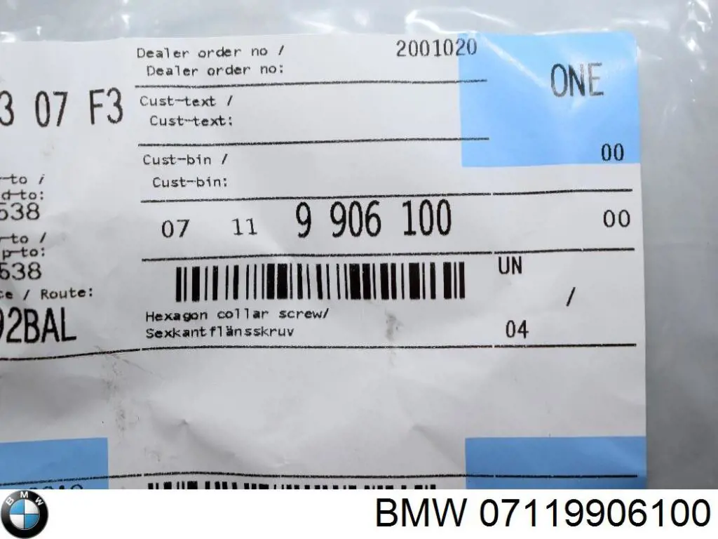 7119906100 BMW