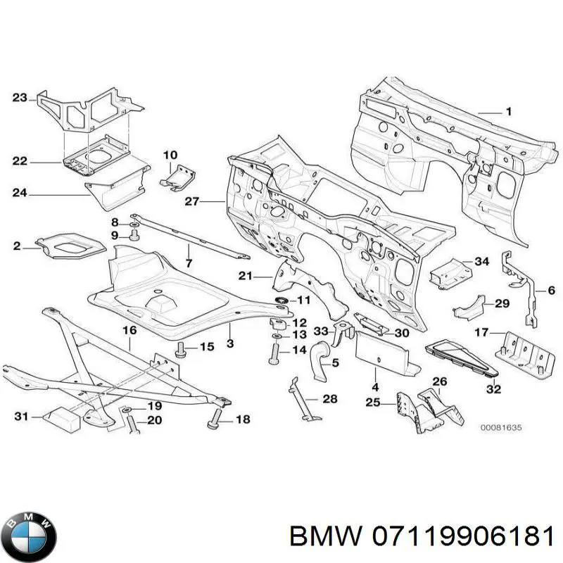 Comprar 07119906181 BMW Tornillos de culata