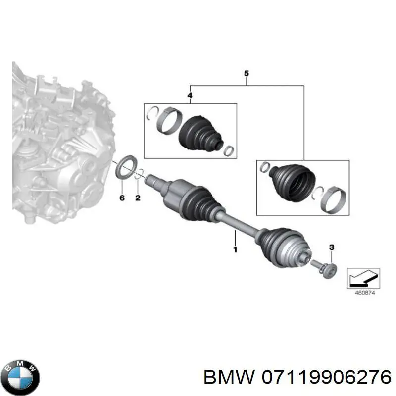  BMW 07119906276