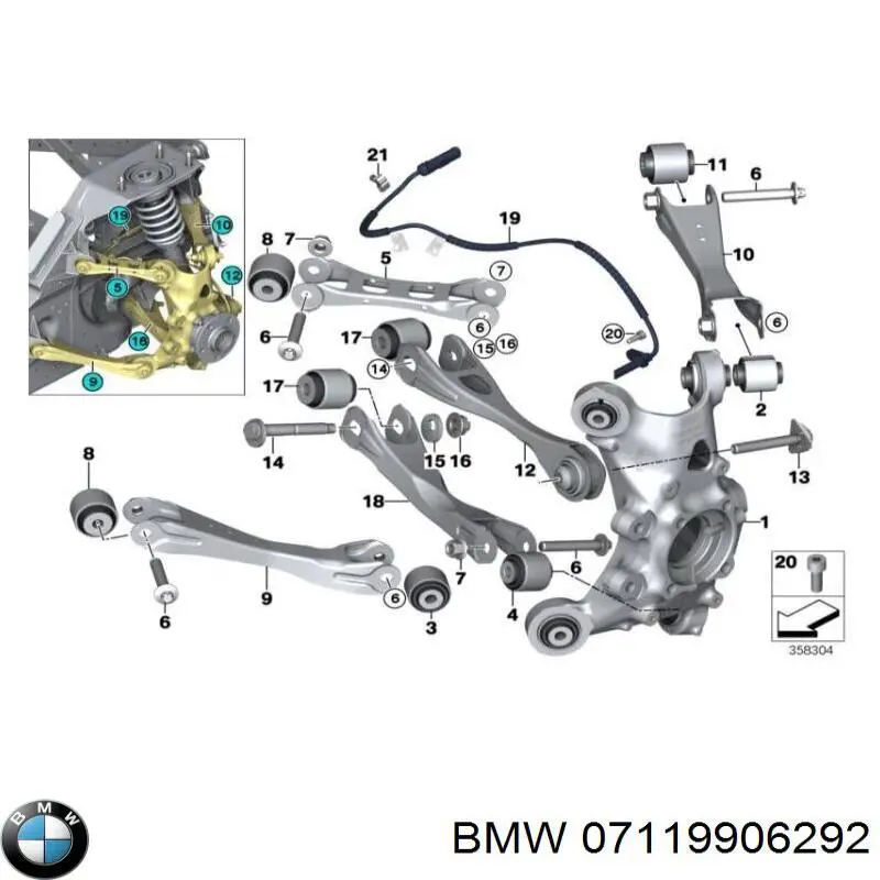 07119906292 BMW