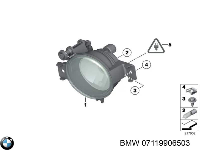 Comprar 07119906503 BMW Lámpara halógena