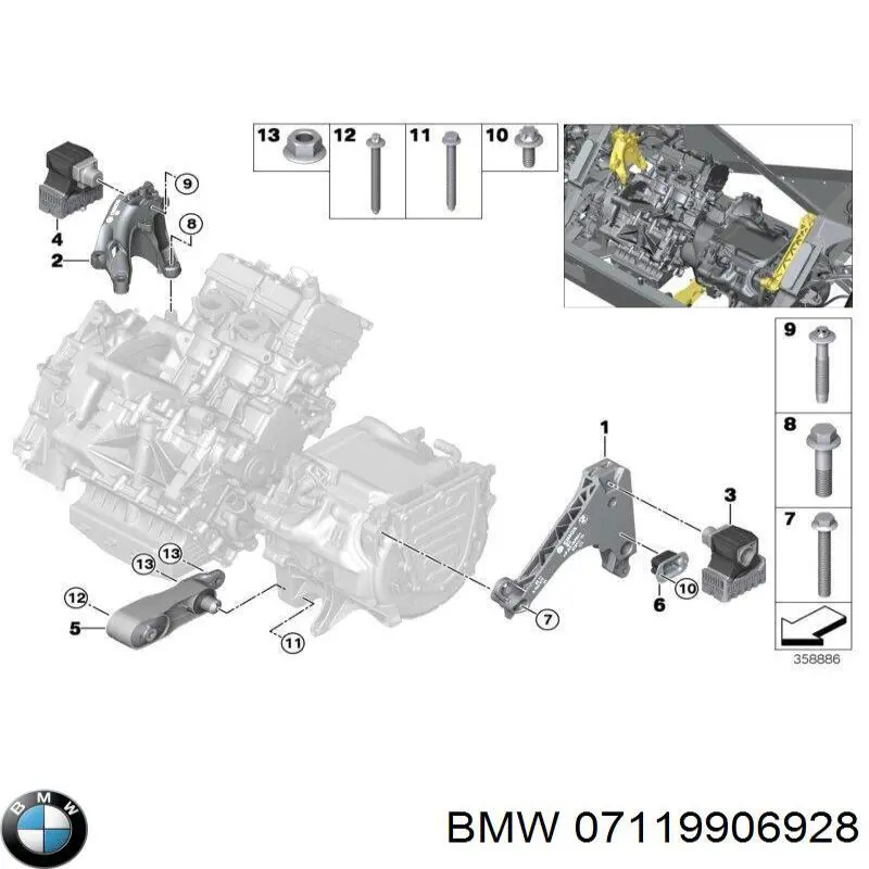 7119906928 BMW