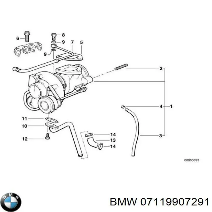 Tornillo BMW 07119907291 precio, desde 2,47 EUR