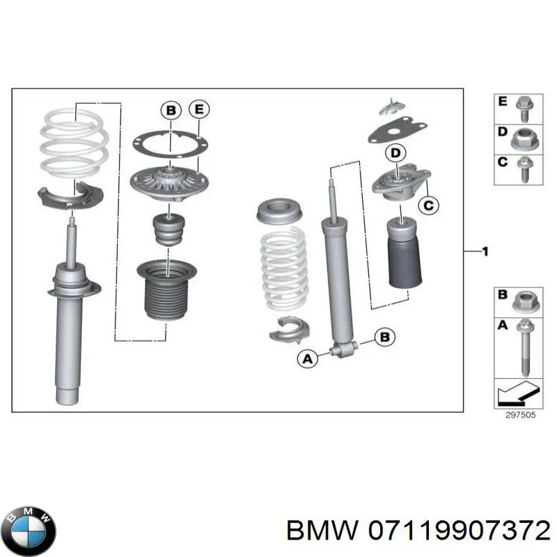  BMW 07119907372 precio, desde 4,95 EUR