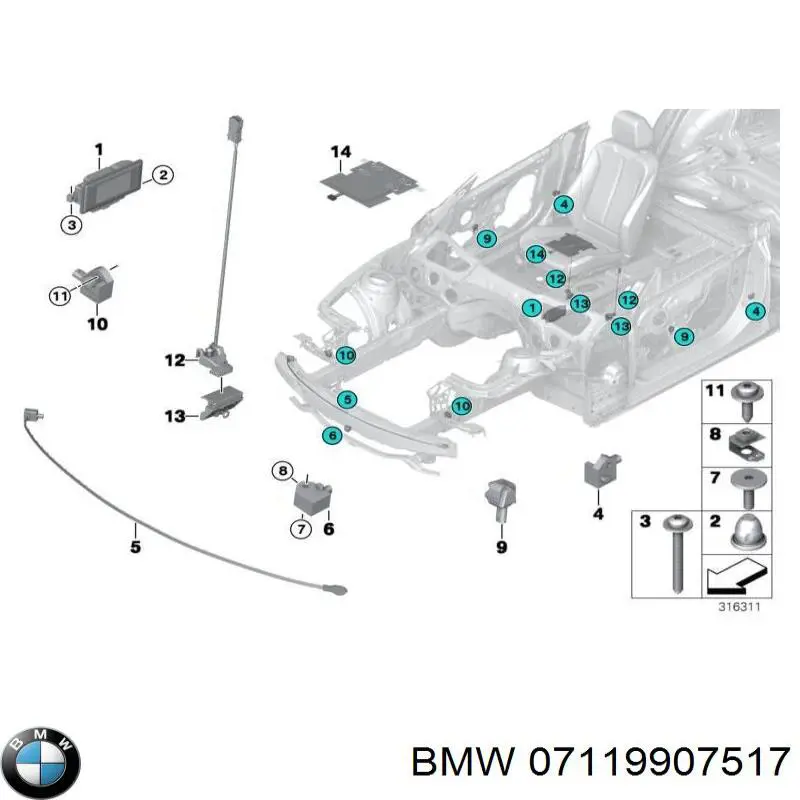  BMW 07119907517 precio, desde 2,42 EUR