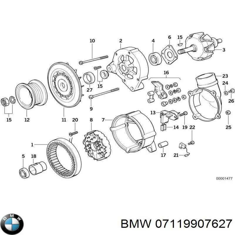 BMW 07119907627 precio, desde 1,60 EUR