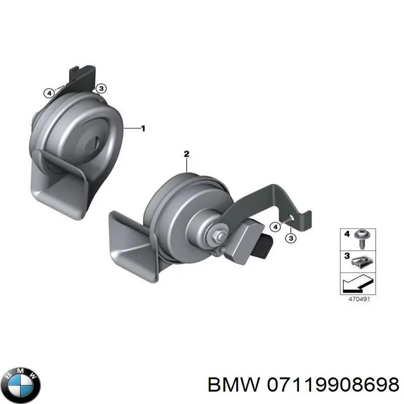 7119908698 BMW