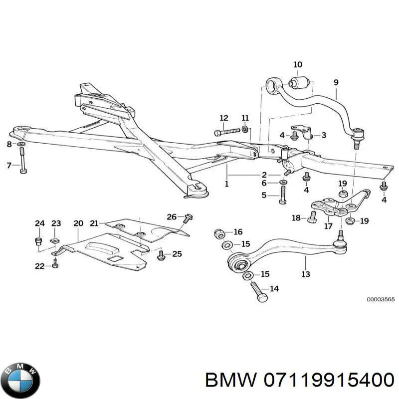  BMW 07119915400 precio, desde 18,85 EUR