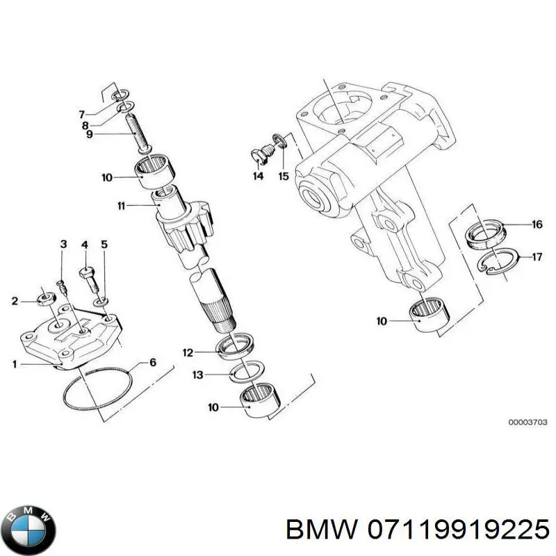 Kit de reparacion, Colector de Admision para BMW 5 (E34)