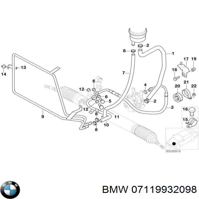  BMW 07119932098