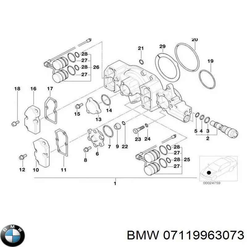 Comprar N007603010100 Mercedes Junta tórica universal